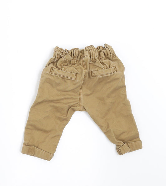 NEXT Baby Beige Denim Jogger Jeans Size 3-6 Months