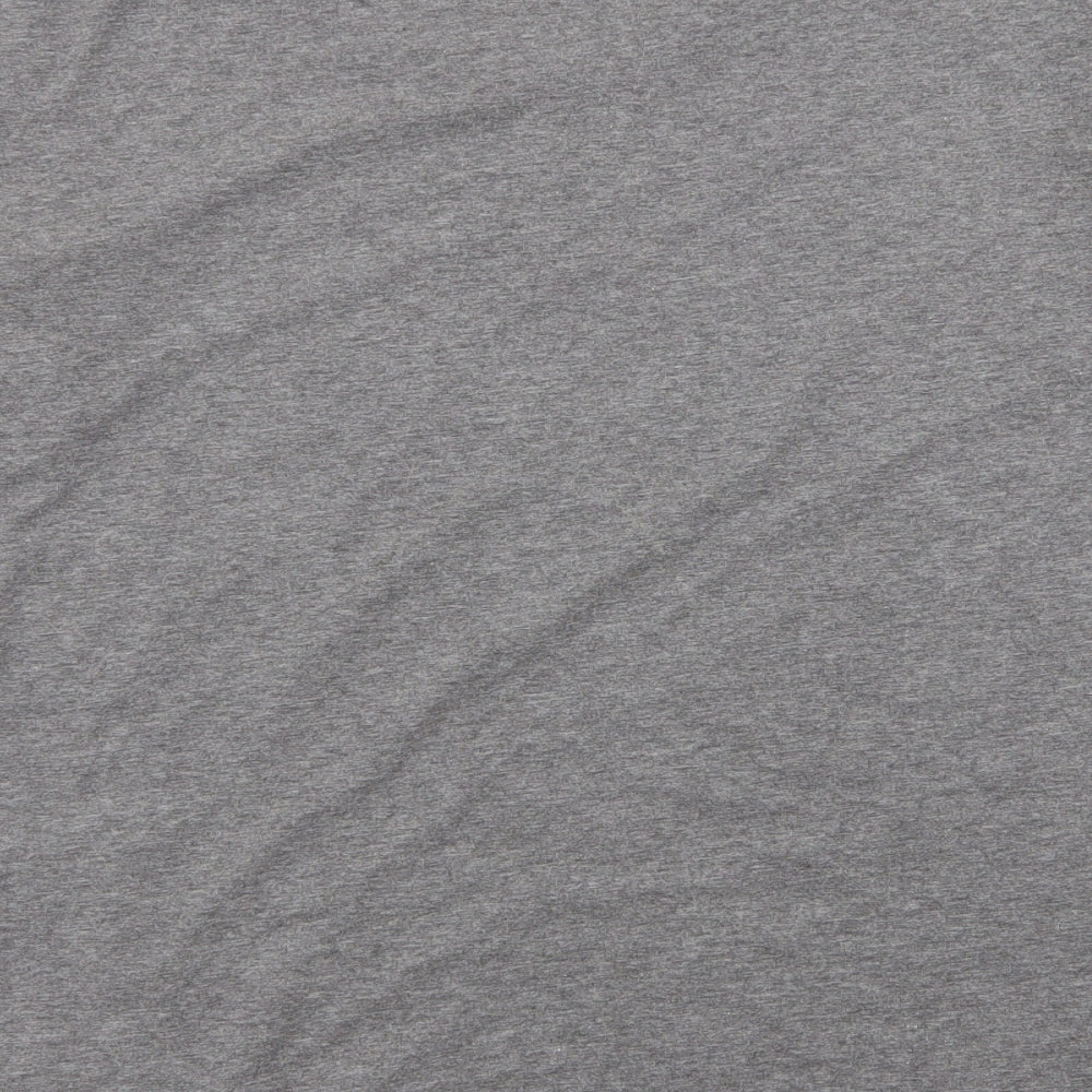 ESMARA Womens Grey Basic T-Shirt Size 10