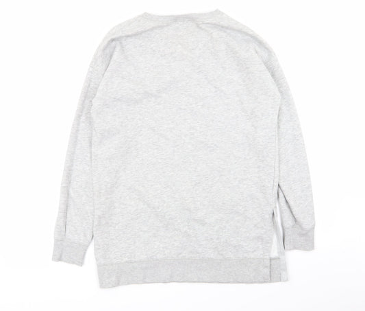 Papaya Womens Grey Pullover Jumper Size S