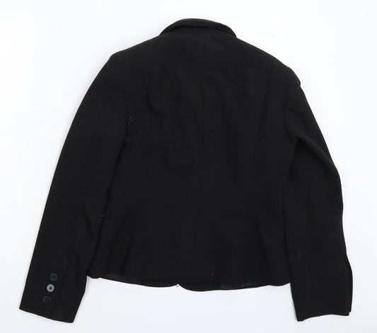 NEXT Womens Black Jacket Suit Jacket Size 10