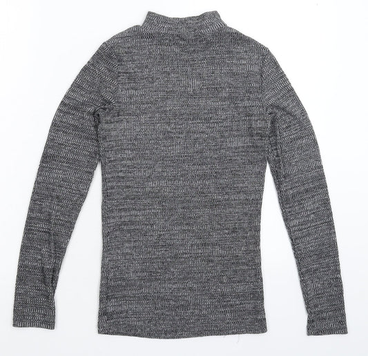 Primark Womens Grey Knit Pullover Jumper Size 8