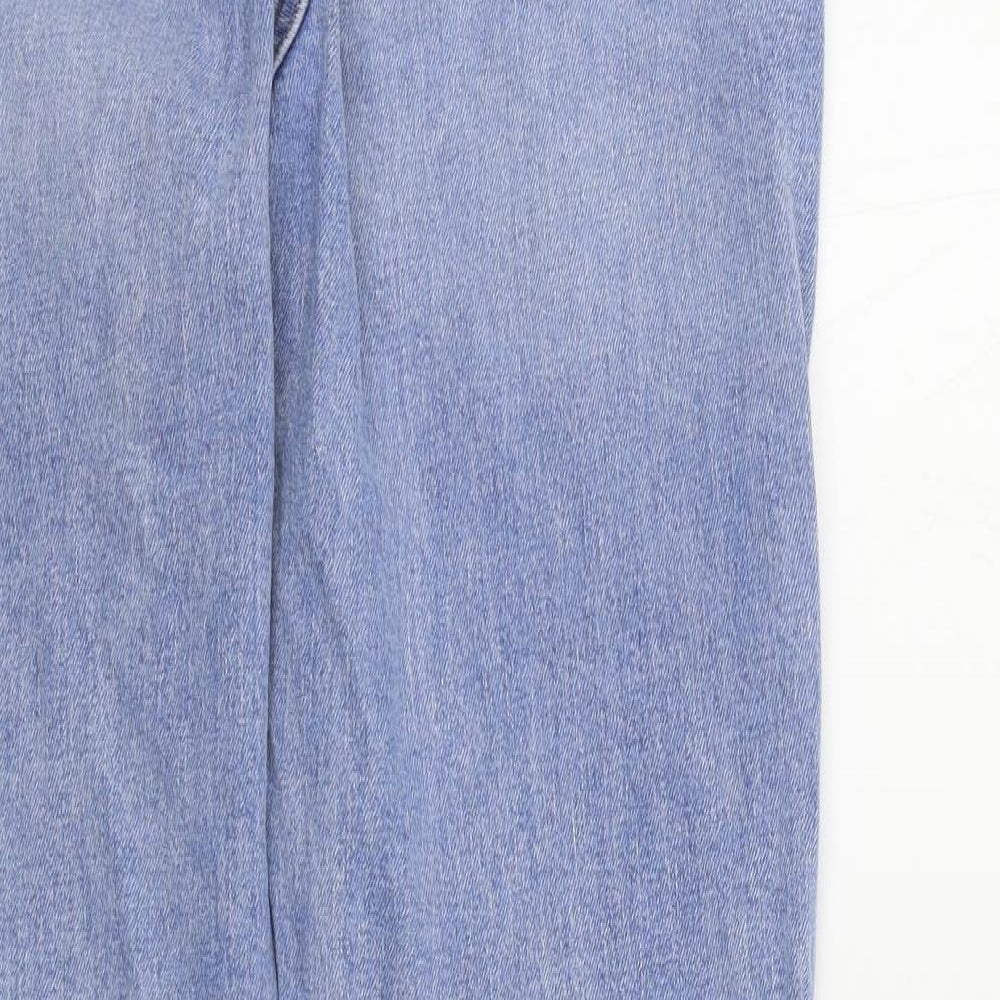 Womens UK Size 28 H&M Regular Fit Straight Blue Jeans