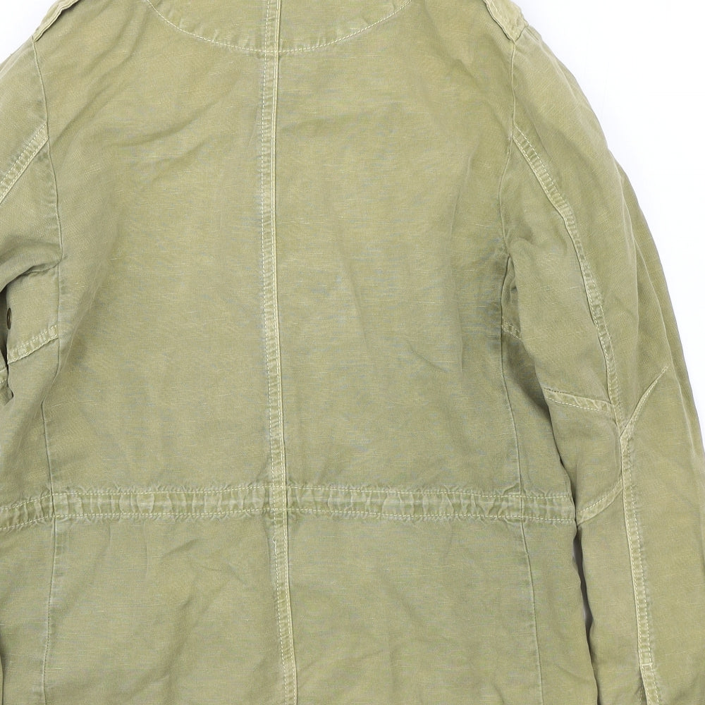 Womens UK Size 8 Topshop Green Jacket