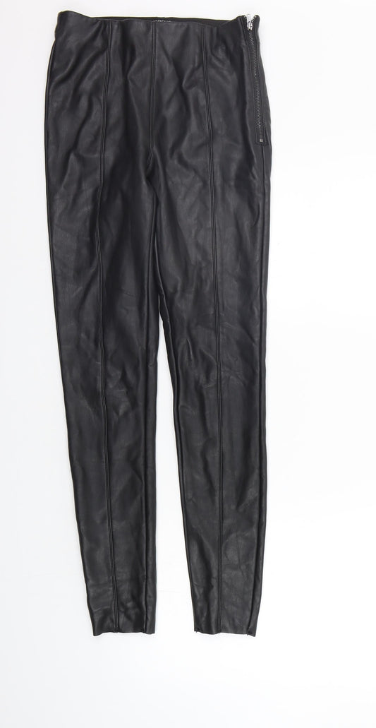 New Look Womens Black Jegging Trousers Size 8 L27 in