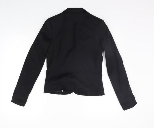 Divided Womens Black   Jacket Suit Jacket Size 10