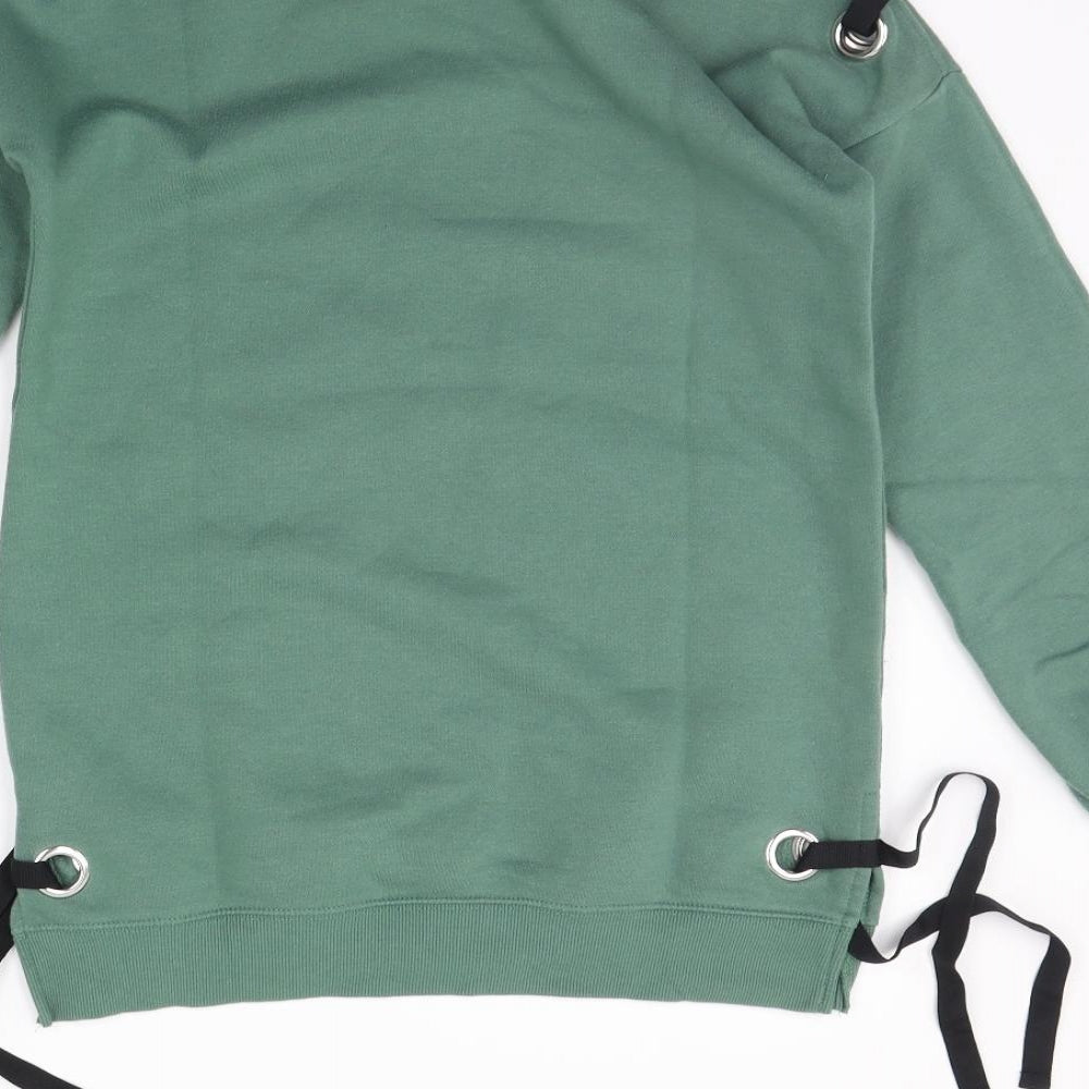 Primark Womens Green Pullover Jumper Size XS - washable mark