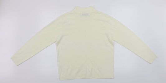 Womens UK Size 14 pure&natural Ivory Pullover Jumper
