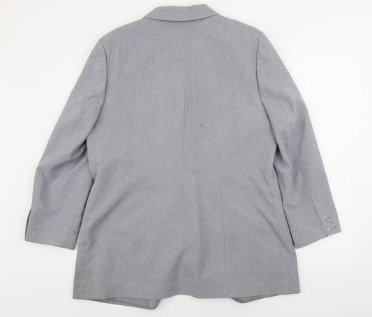 Womens UK Size 18 SLIMMA Regular Grey Blazer