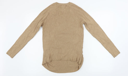 Womens UK Size M H&M Brown Pullover Jumper