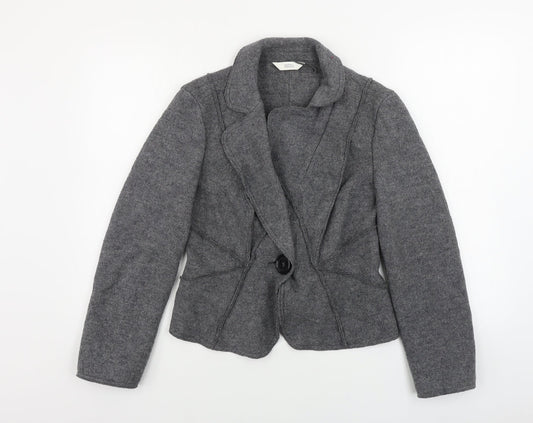 Womens UK Size 12 Marks and Spencer Grey Jacket