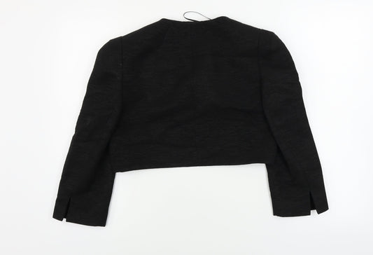 Country Casuals Womens Black Cardigan Jumper Size 12