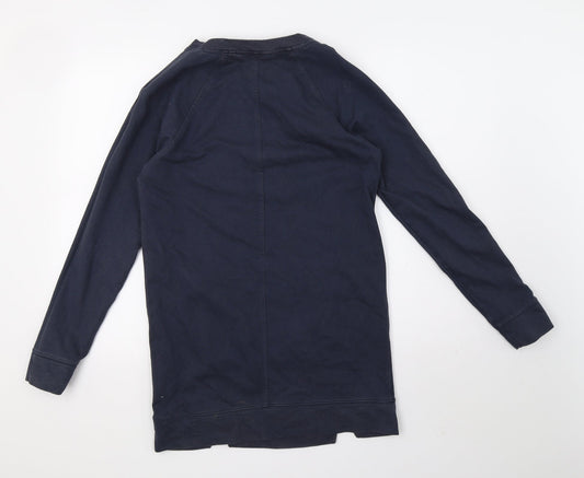 Womens UK Size 8 NEXT Blue Pullover Jumper