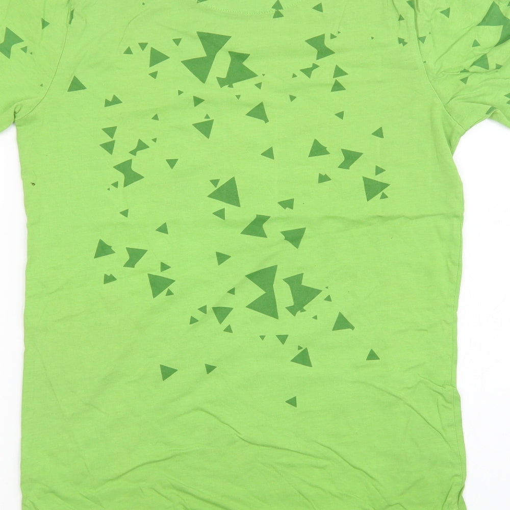 Preworn Mens Green T-Shirt Size S