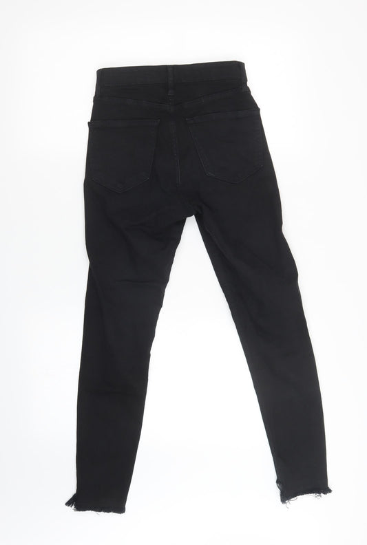 Womens UK Size 28 in Topshop Regular Fit Skinny Black Jeans