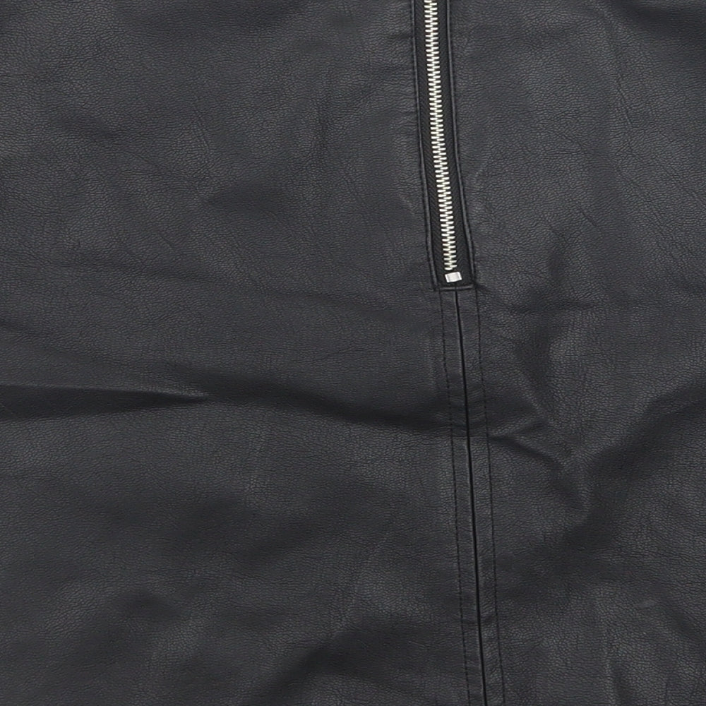 Primark Womens Black A-Line Skirt Size 8