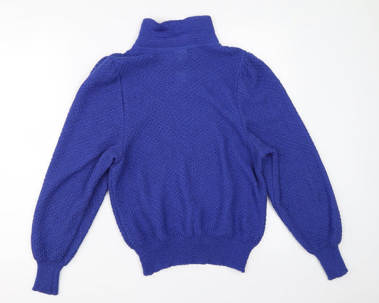 Quimo Womens Blue Pullover Jumper Size 8