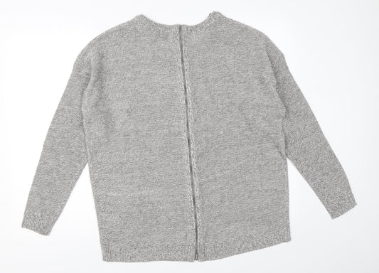 Womens UK Size M Atmosphere Grey Pullover Jumper