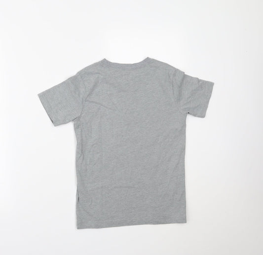 Preworn Boys Grey Pullover Polo Size S