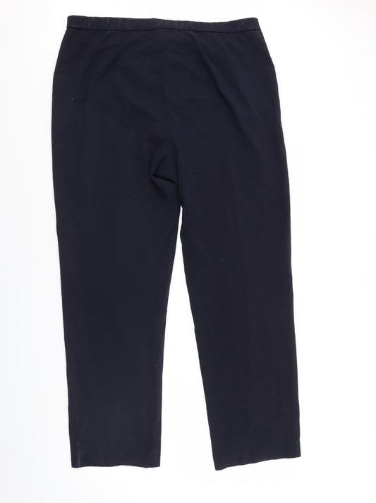 Magifit Womens Blue Trousers Size 40 in L31 in