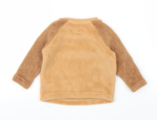 Primark Baby Brown Pullover Jumper Size 6-9 Months
