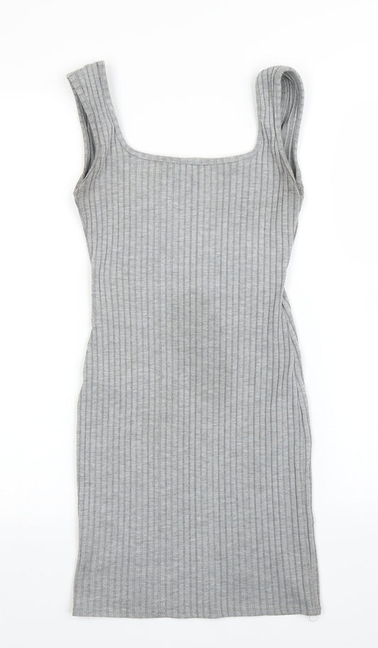 Parisian Womens Grey Tank Dress Size 6