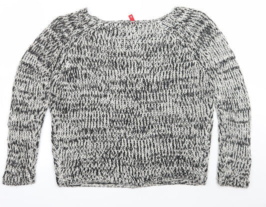 H&<M Womens Grey Pullover Jumper Size S