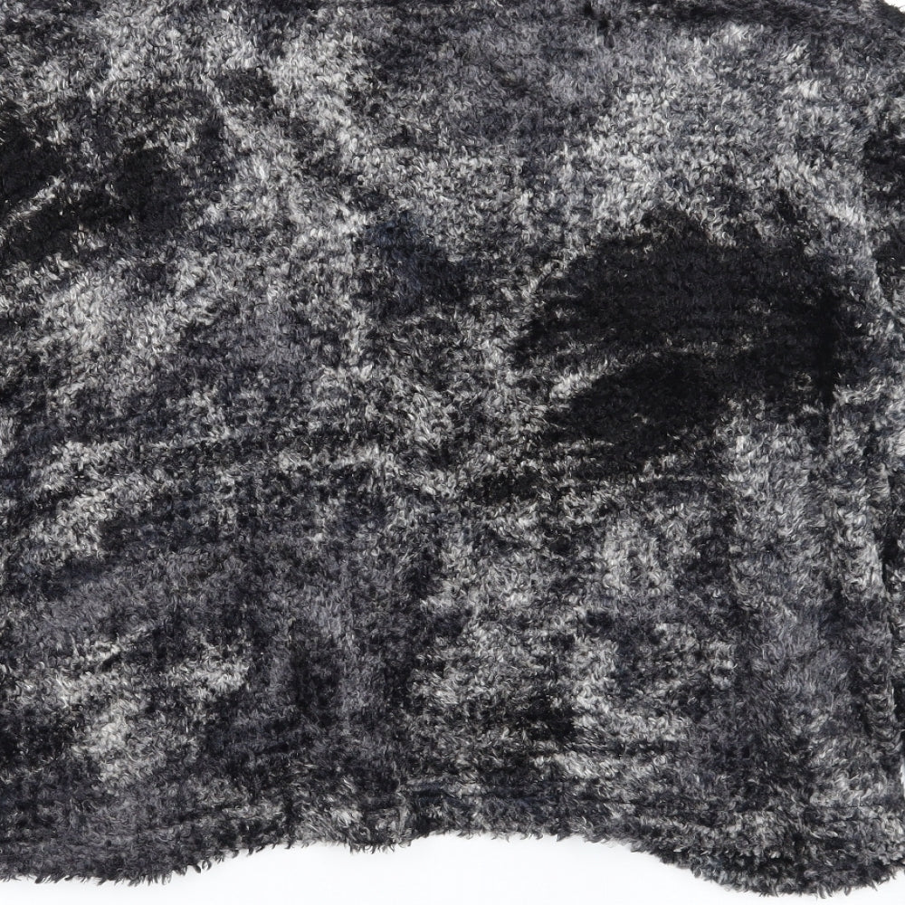Womens UK Size M Reflections Grey Cardigan Jumper