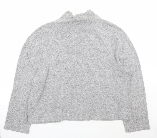 Womens UK Size L H&M Grey Pullover Jumper