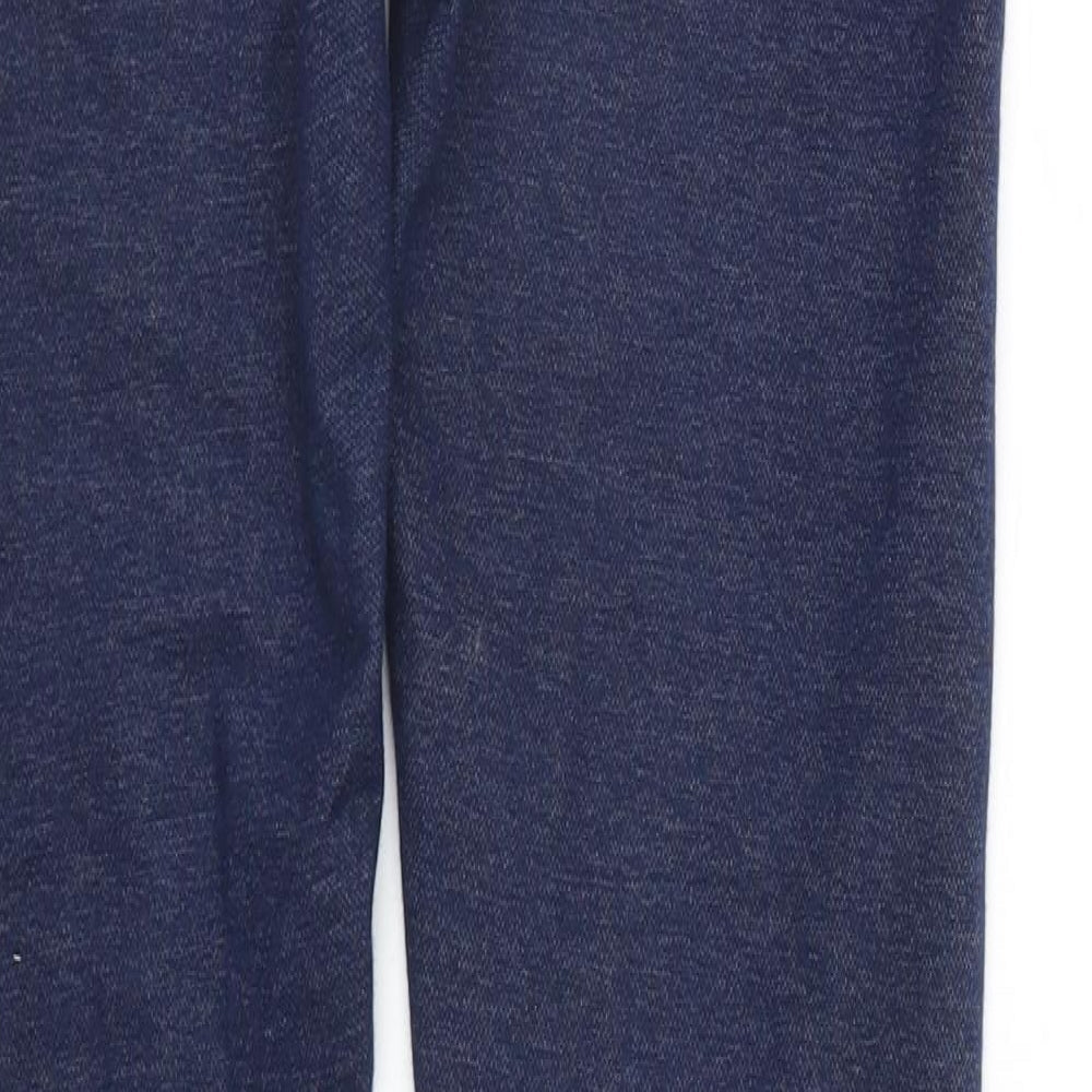 Womens UK Size 10 Papaya Blue Leggings