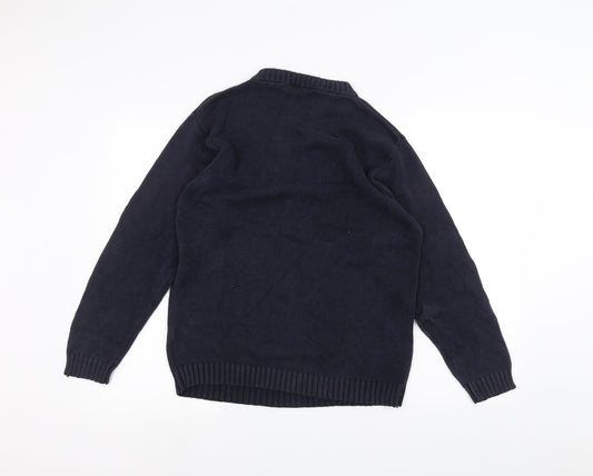 Best basics Womens Blue Pullover Jumper Size 10