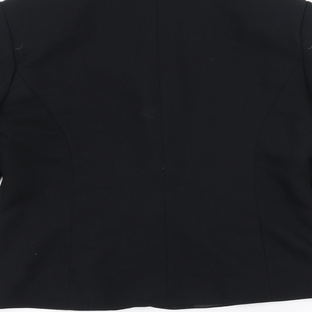Brand and care label for Mackays Black Jacket, size 12