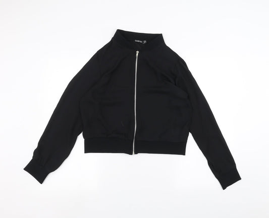 Womens UK Size 12 Boohoo Black Jacket