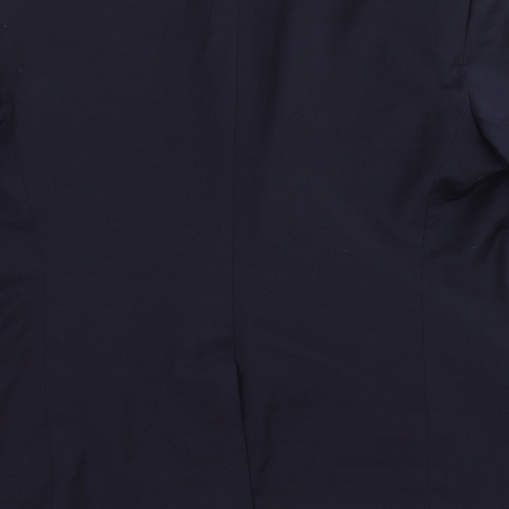 Mens UK Size 42 Marks and Spencer Regular Blue Suit Jacket