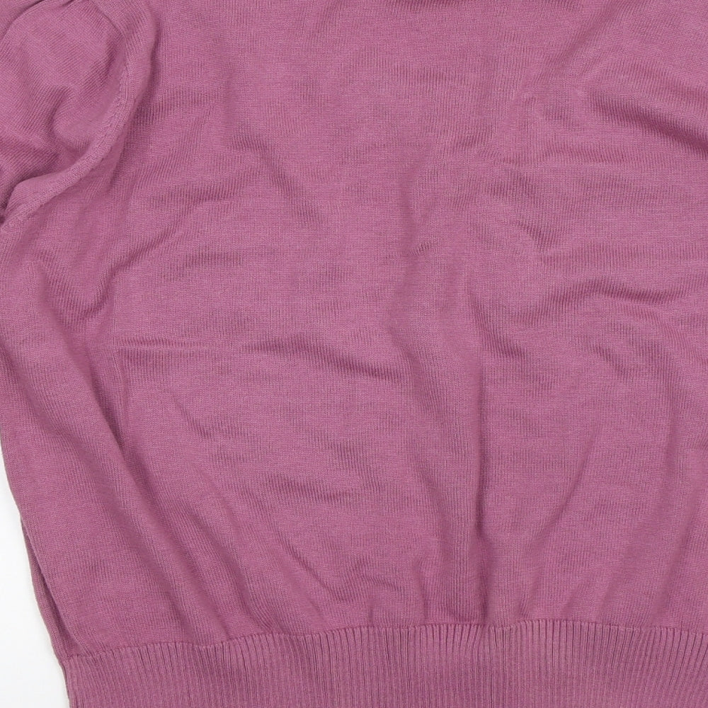 Womens UK Size XL Klass Collection Pink Pullover Jumper