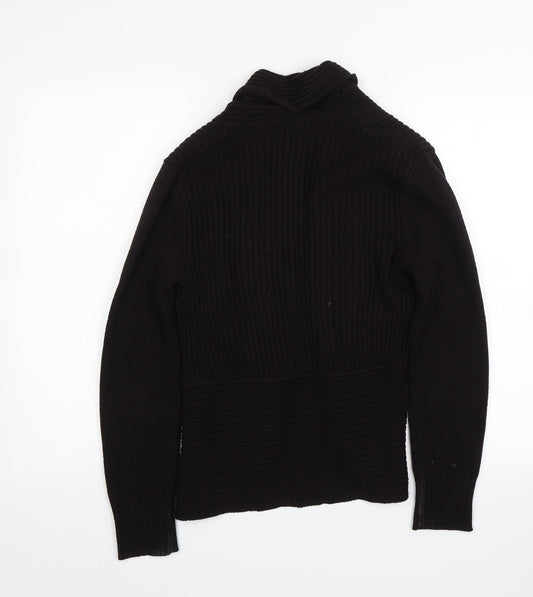 Womens UK Size S H&M Black Cardigan Jumper