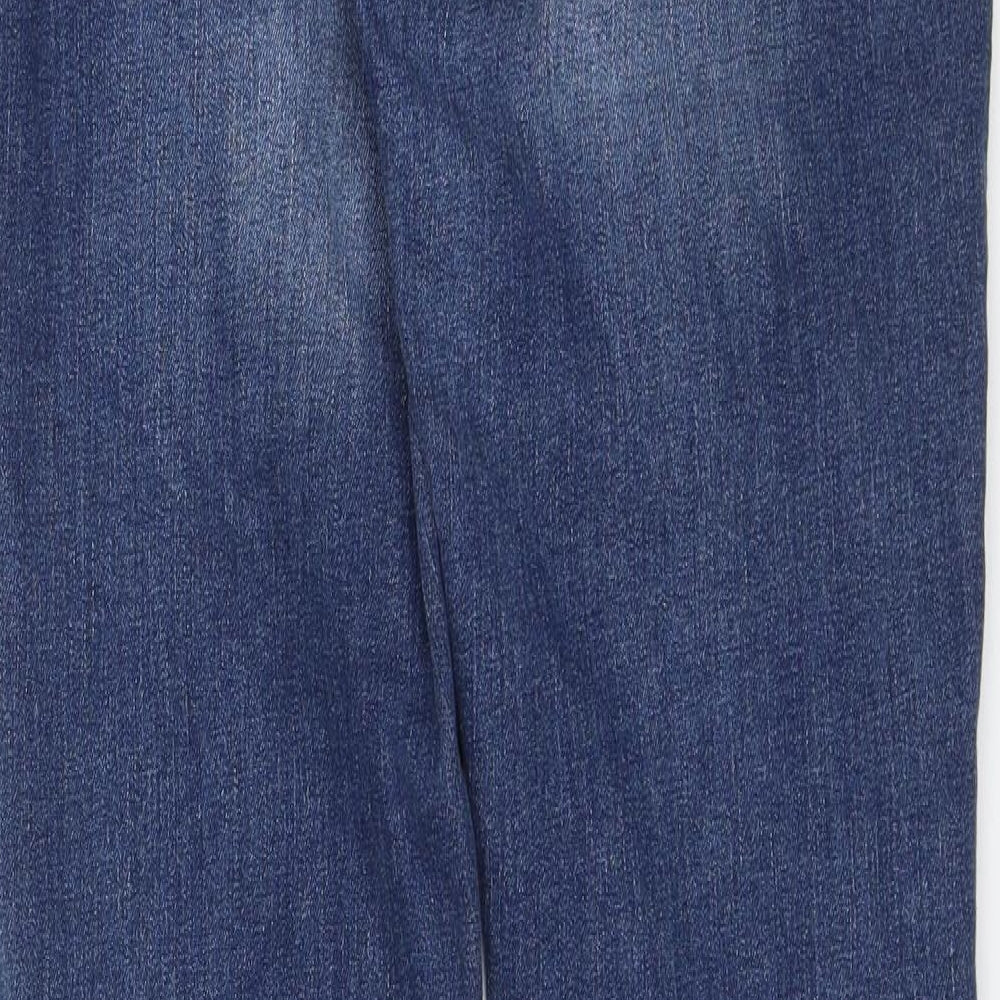 Denim & Co. Womens Blue Skinny Jeans Size 8 L29 in