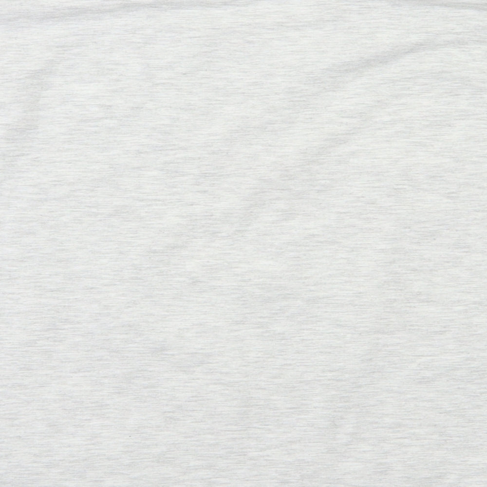 New Look Womens Grey Pullover Sweatshirt Size 8
