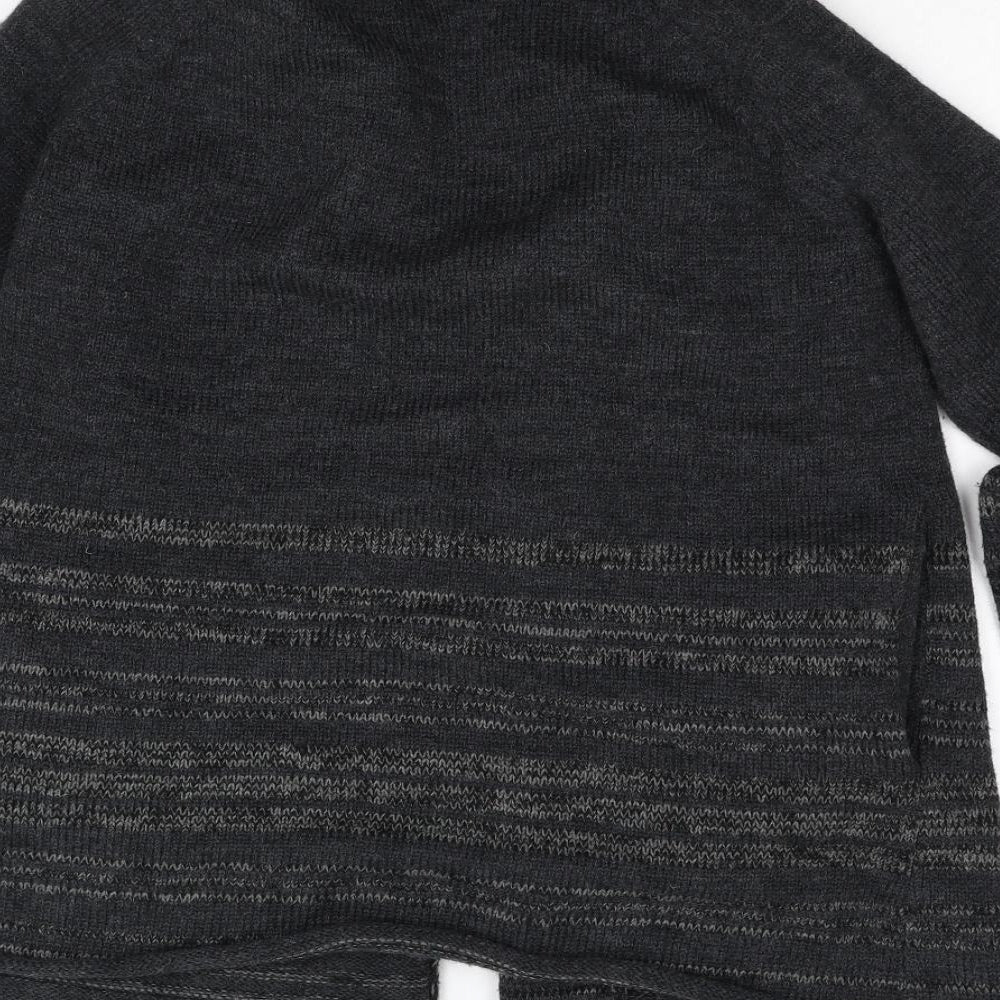 FOREVER 21 Womens Grey Cardigan Jumper Size L