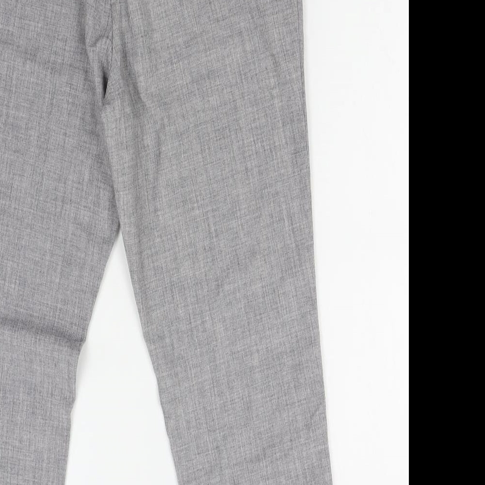 Womens UK Size 12 Atmosphere Regular Fit Chino Grey Trousers