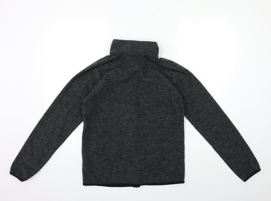 H&M Girls Grey Fleece Jacket Size 13 Years