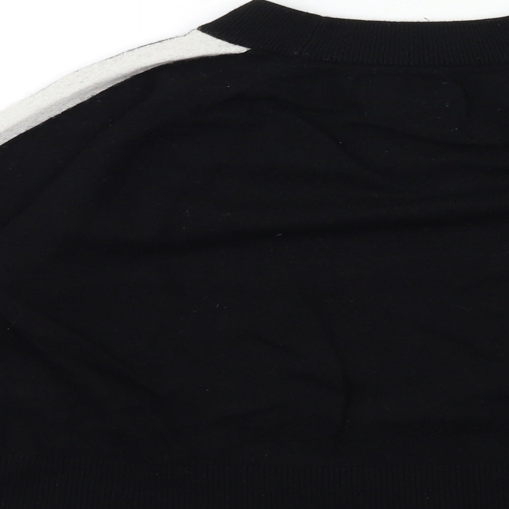 Jack Wills Womens Black Knit Pullover Jumper Size 10
