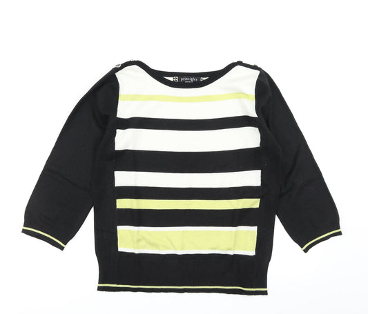 Womens UK Size 12 Principles Black Pullover Jumper