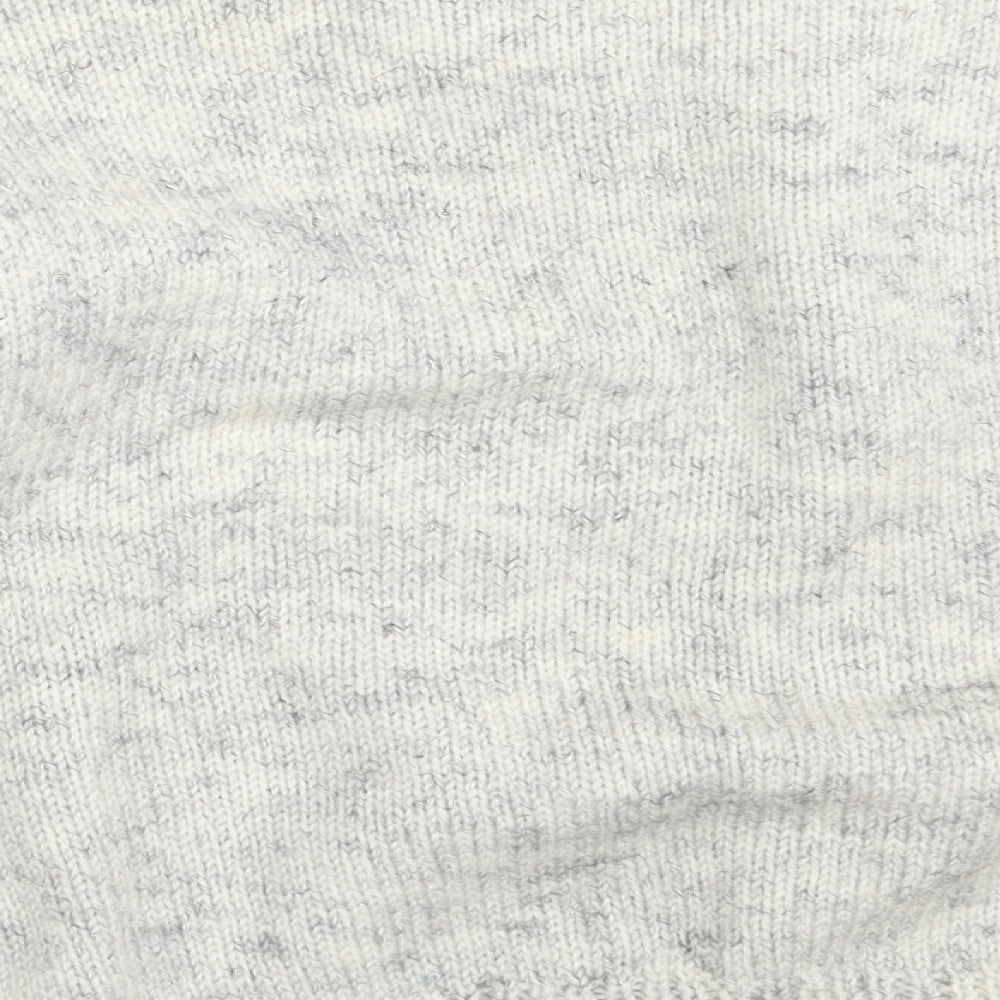 Womens UK Size One Size Preworn White Pullover Jumper