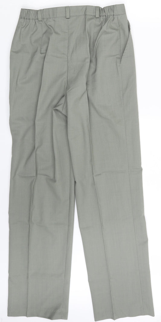Country Collections Womens Green Trousers Size 10 L30 in