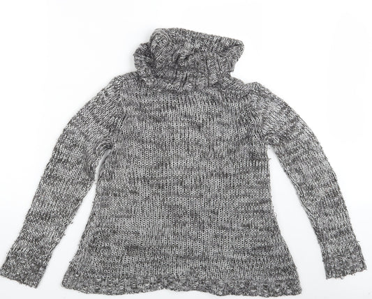 George Womens Silver Pullover Jumper Size 12