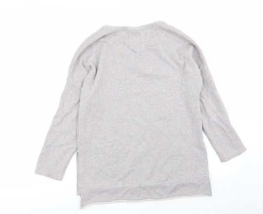 NEXT Girls Grey Pullover Jumper Size 11 Years