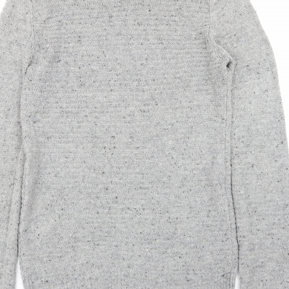 Cedar Wood State Mens Grey Pullover Jumper Size S