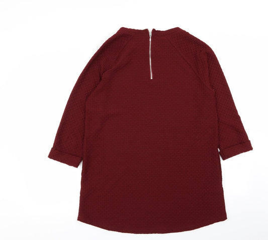 Papaya Womens Red Fit & Flare Size 14