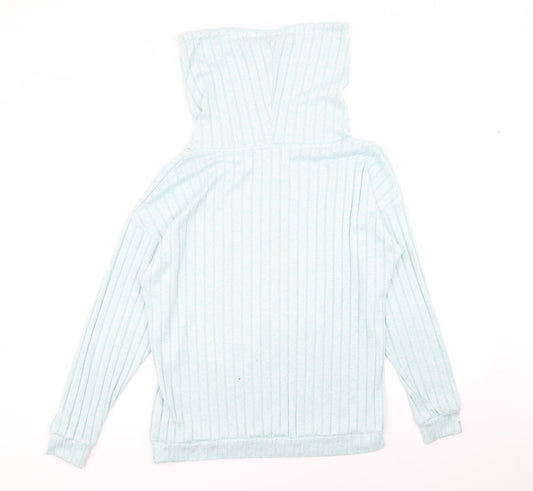 F&F Womens Blue Pullover Jumper Size S - lounge jumper