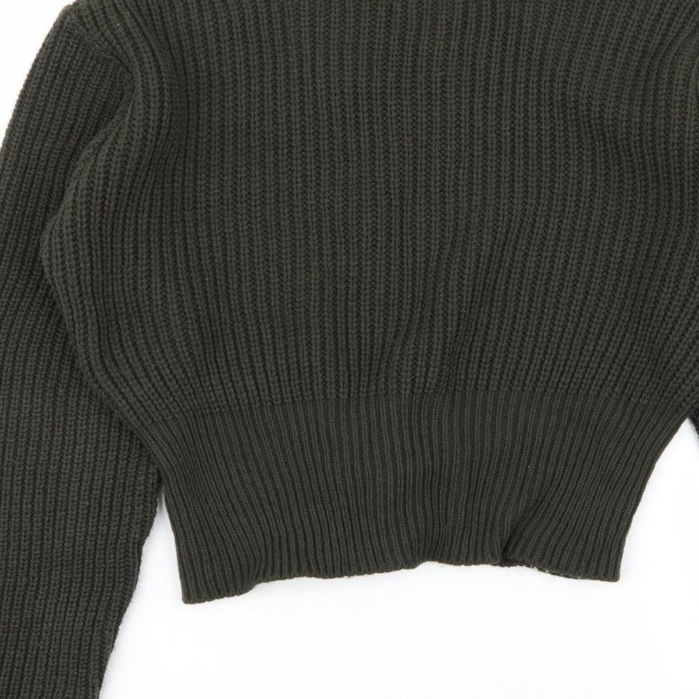 Womens UK Size 10 Select Green Pullover Jumper